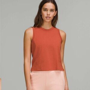 Lululemon Classic Fit Cotton Blend Tank Top